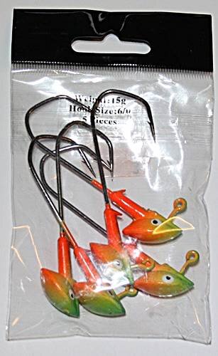 Profi Blinker Erie-Jig dreifarbig 15g Gr.6/0
