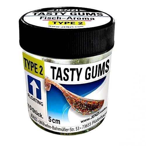 Jenzi Tasty Gumm Gummiköder Typ 2 Col. 6