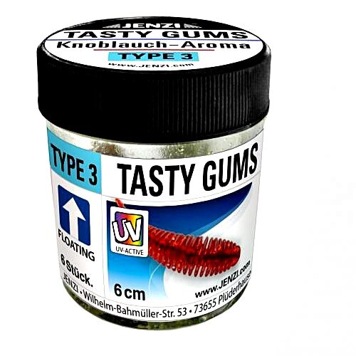 Jenzi Tasty Gumm Gummiköder Typ 3 Col. 4
