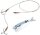 Quantum Mr. Pike Bottom Rig Leader camo 4/2 14kg,30lbs