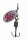 Abu Garcia Spinner Fast Attack 10g Silver/ Red Dots