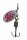 Abu Garcia Spinner Fast Attack 7g Silver/ Red Dots