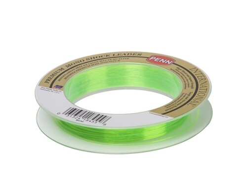 Penn International Shock Leader 40lb 45m Neongrün