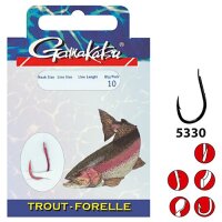 Gamakatsu Preda Booklet Trout 5330R 0,16mm Gr.12