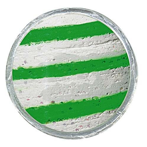 Berkley Power Bait Trout Bait Turbo Dough Glow Green/White Forellen-Teig 50g