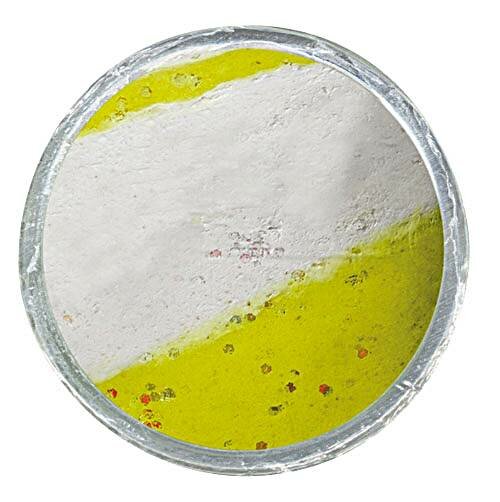 Berkley Power Bait Trout Bait Turbo Dough Glow Yellow/white Forellen-Teig