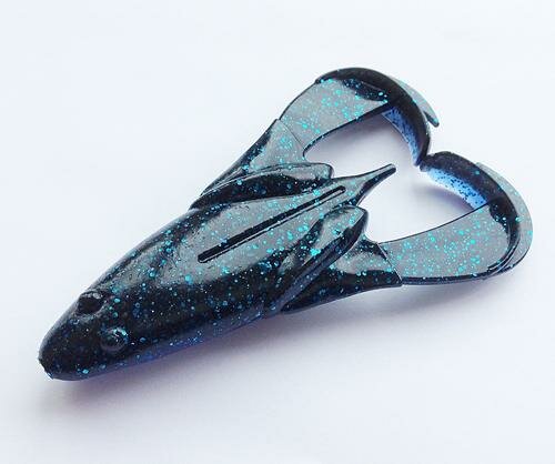 Keitech Noisy Flapper 3,5" Black Blue