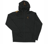 Fox Collection LW Hoodie Black/Orange Gr.S