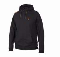 Fox Collection LW Hoodie Black/Orange Gr.M