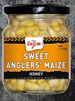 CarpZoom Anglers Mais honey 125g Schraubglas