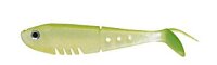 Delalande Buster Shad 13cm pearl blue ayu back Gummifisch