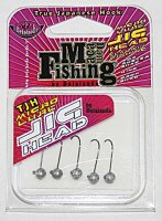 Delalande Macadam Fishing Micro Rundkopf-Jig Head 1,0g Gr.6