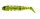 Delalande Skeleton 8cm chartreuse pepper Gummifisch