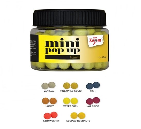 Carp Zoom Mini Pop Ups 10mm 50g Fish