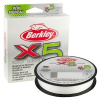 Berkley X5 Braid 250m 0,40mm 45,6kg crystal