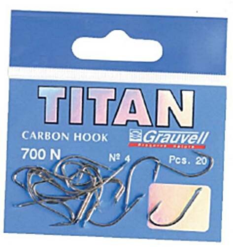 Grauvell Hook Titan Sorte: 730BL Größe: 12 ungebundene Haken