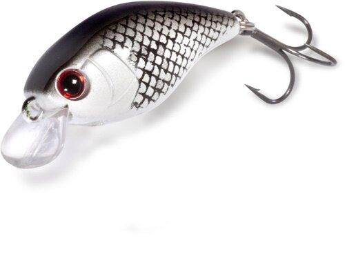 Magic Trout Hustle and Bustle River Wobbler 2,7cm 1,1g White Flash floating