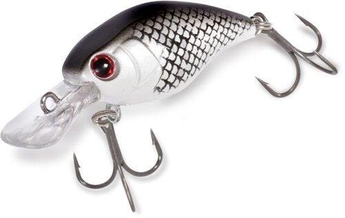 Magic Trout Hustle and Bustle River Wobbler 2,7cm 1,2g White Flash floating