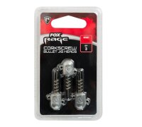 Fox Rage Corkscrew Bullet Jig Heads 3Stück 20g