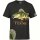 Fladen T-shirt Greedy Perch black S