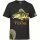 Fladen T-shirt Greedy Perch black L
