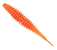 Magic Trout T-Worm I-Tail Knoblauch 1,5g 6,5cm neon orange