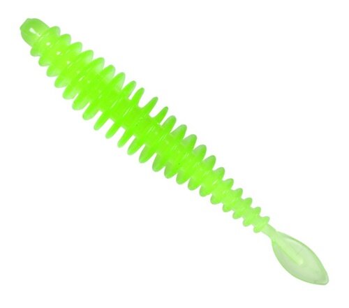 Magic Trout T-Worm P-Tail Käse 1,5g 6,5cm neon grün