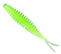 Magic Trout T-Worm V-Tail Käse 1,5g 6,5cm neon...