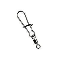 Gamakatsu Hyper EZ Snap Swivel Gr.0,8x10 11kg - Wirbel...