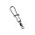 Gamakatsu Hyper EZ Snap Swivel Gr.4x5 48kg - Wirbel mit Snap