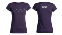 DEKA T-Shirt Women Growing Fish plum Gr.M