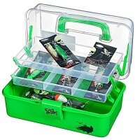 Fladen Tackle Box My First Fishing Lures Green