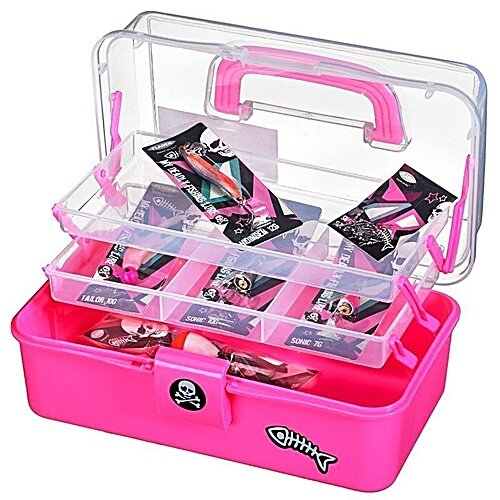 Fladen Tackle Box My First Fishing Lures Pink