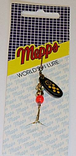 Mepps Spinner Black Fury schwarz/gelb Gr.1 3,5g