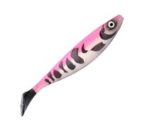 Spro Wob Shad 2.0 15cm black pink koi