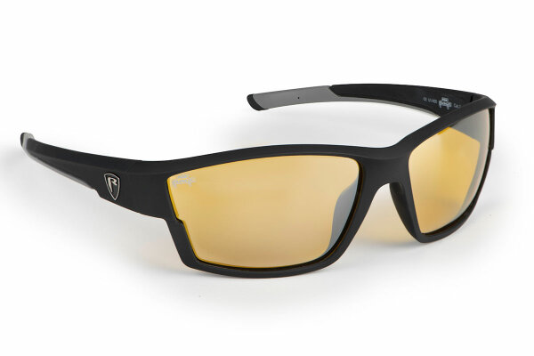 Fox Rage Sunglasses Wraps Matt black amber chrome
