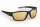 Fox Rage Sunglasses Wraps Matt black amber chrome