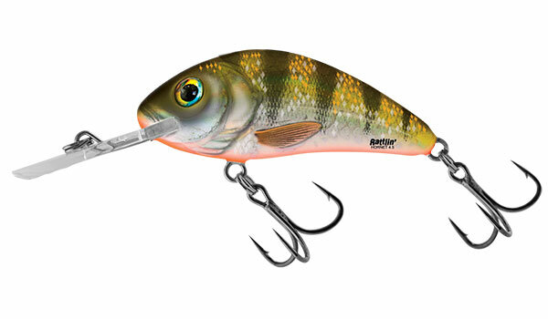 Salmo Rattlin Hornet 6,5F Yellow Holo Perch