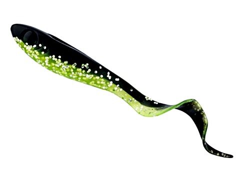 Abu Garcia McPerch Curly 11cm Black Chartreuse