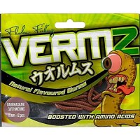 Fladen Vermz earthworm 12 cm 12 pcs natural brown