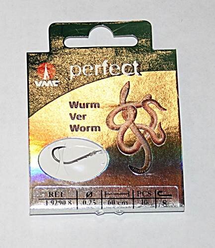 VMC Perfect Wurmhaken brüniert Gr.6