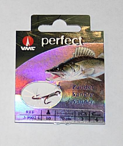 VMC Perfect Zander Ryder rot an Kevlar Gr.6 2 Stück