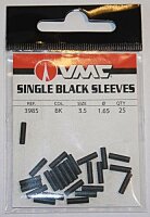 VMC Single Black Sleeves Gr.3,5 Klemmhülsen 1,65mm...