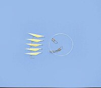 Zebco Heringsvorfach 3436000 5 Haken Gr.4