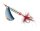 Abu Garcia Svartzonker Flash Blade Spinner 7g Silver/Blue
