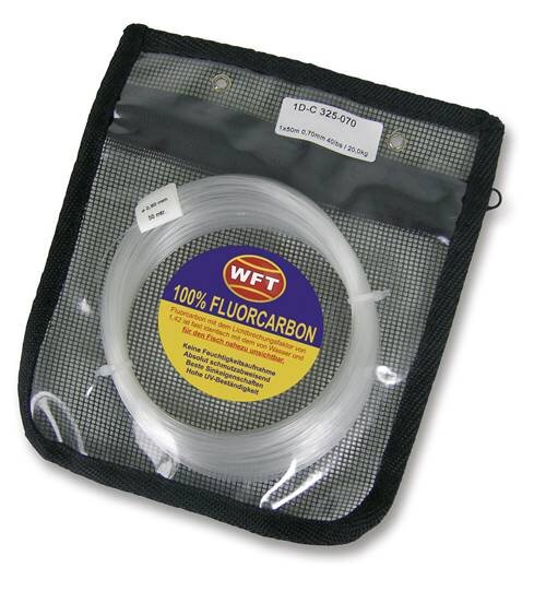 WFT Tuff Stuff Fluorocarbon Vorfach 50m 1,20mm 110lbs 50,0kg