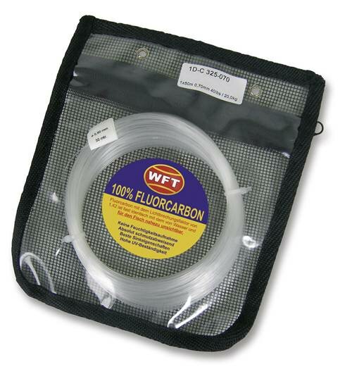 WFT Tuff Stuff Fluorocarbon Vorfach 50m 1,20mm 110lbs 50,0kg