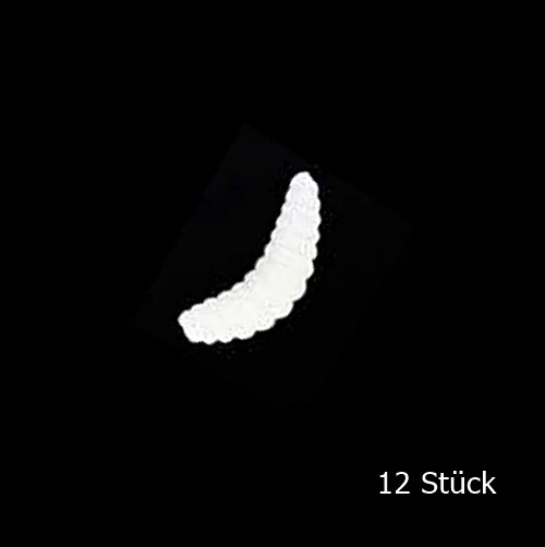 Nomura Soft Lures Honey Worm 0,8" White
