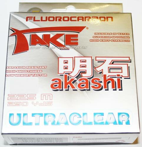 Lineaeffe Take Akashi Fluorocarbon 225m 0,22mm 9,0kg ultraclear