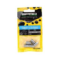 Spro Stainless Steel Bullet Sinkers + Glas Beads 1,8g